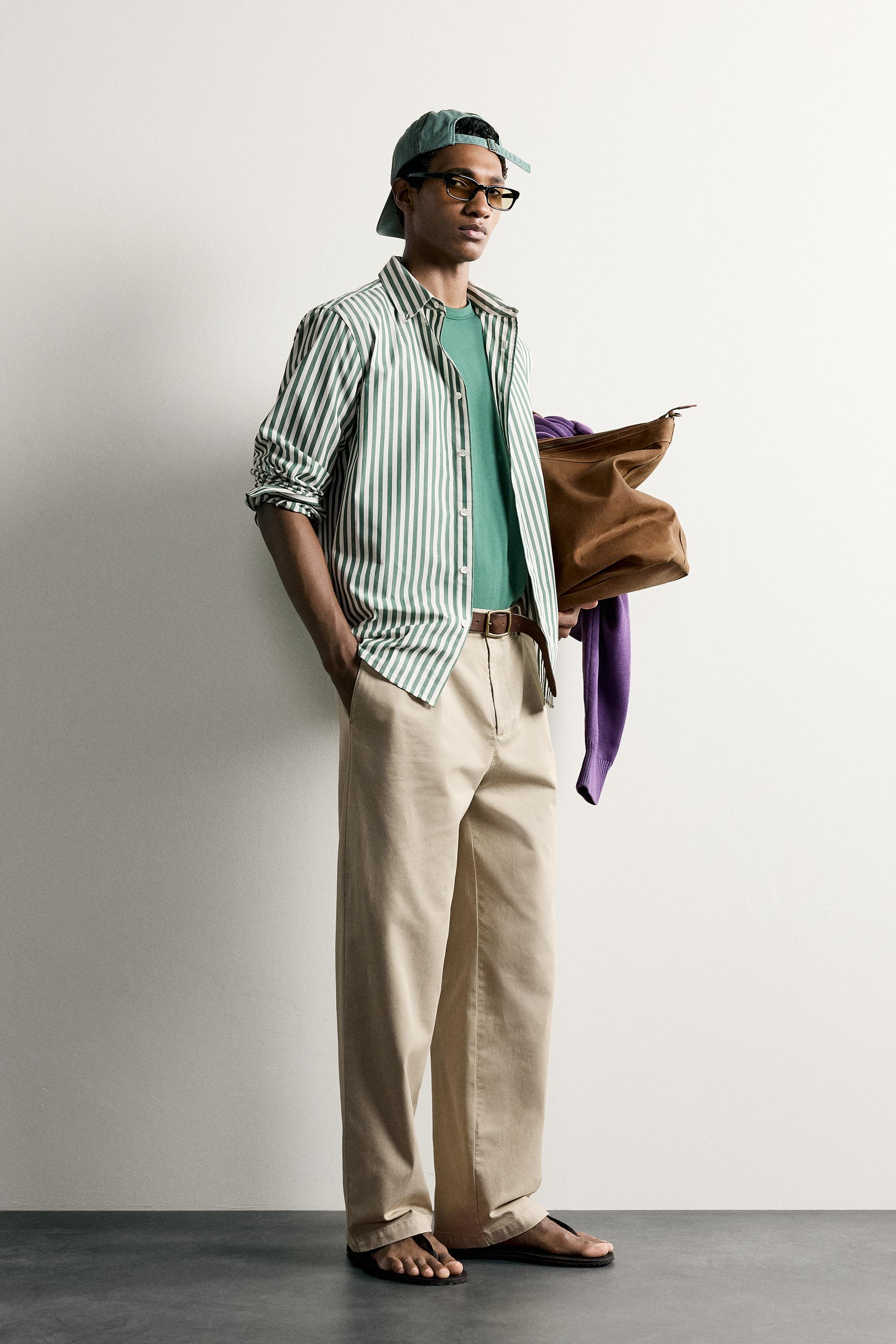 CHEMISE RELAXED FIT À RAYURES