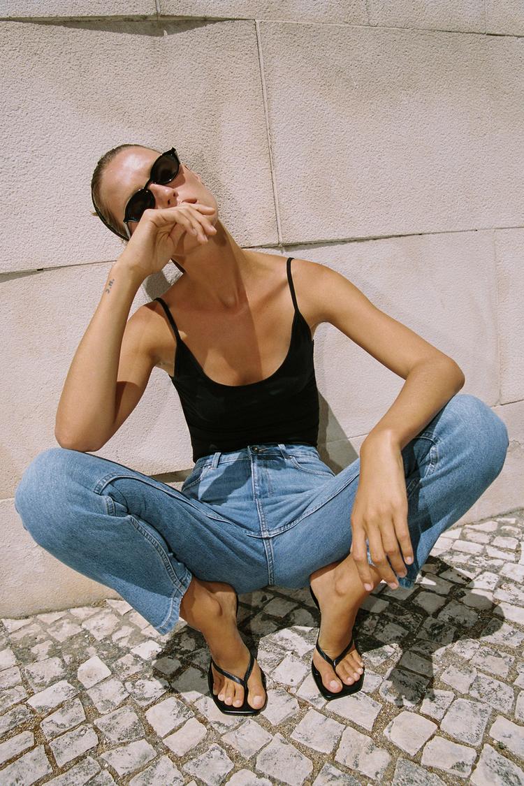 Jeans de tiro alto estilo mom Z1975 5