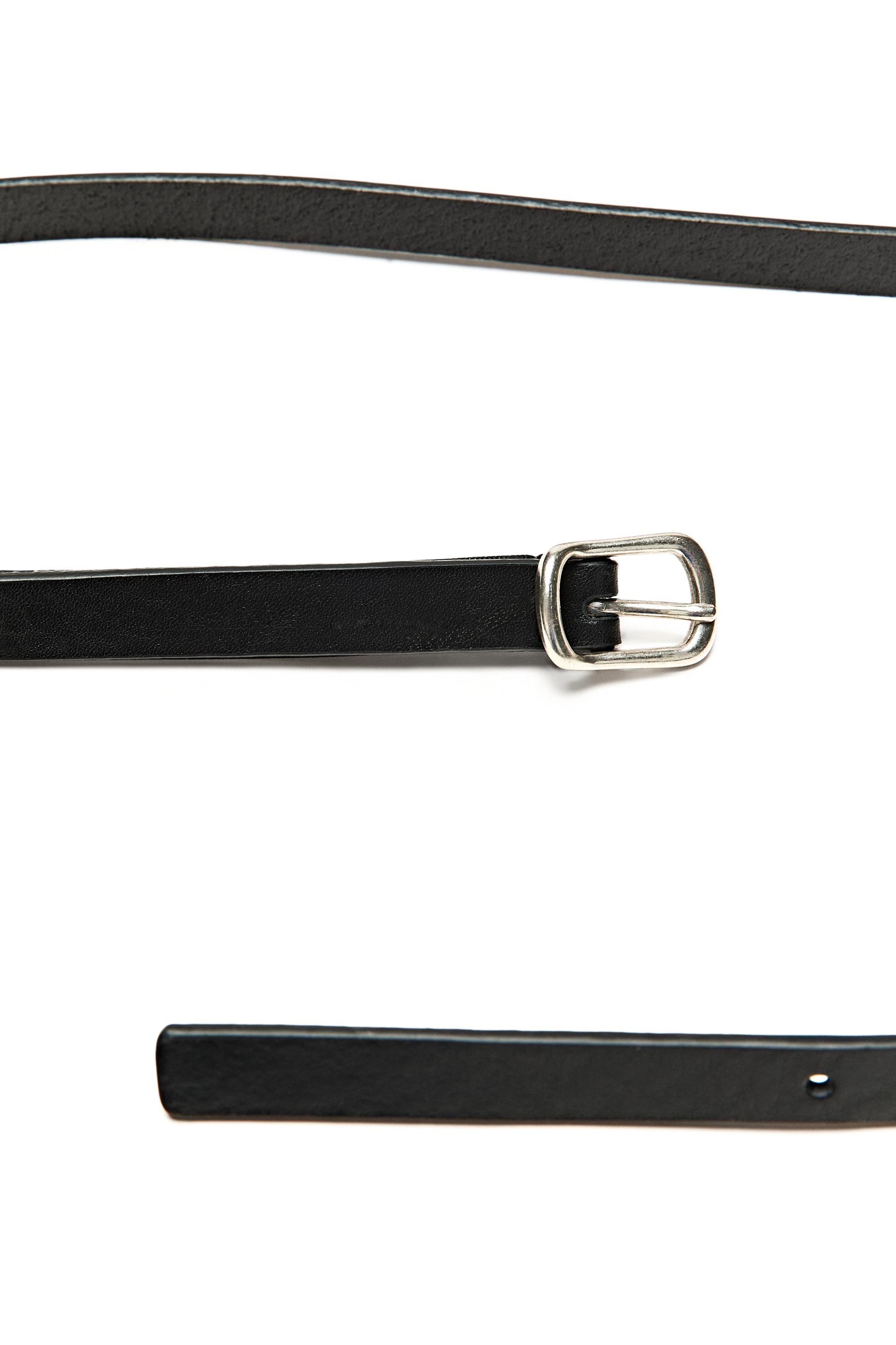 Nappa leather belt with buckle - LIMITED EDITION
