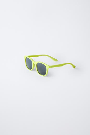 LUNETTES DE SOLEIL MALLÉABLES - Vert lime fluo de Zara - Image 1