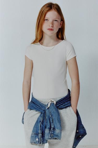 POLYAMIDE BODYSUIT - White by Zara