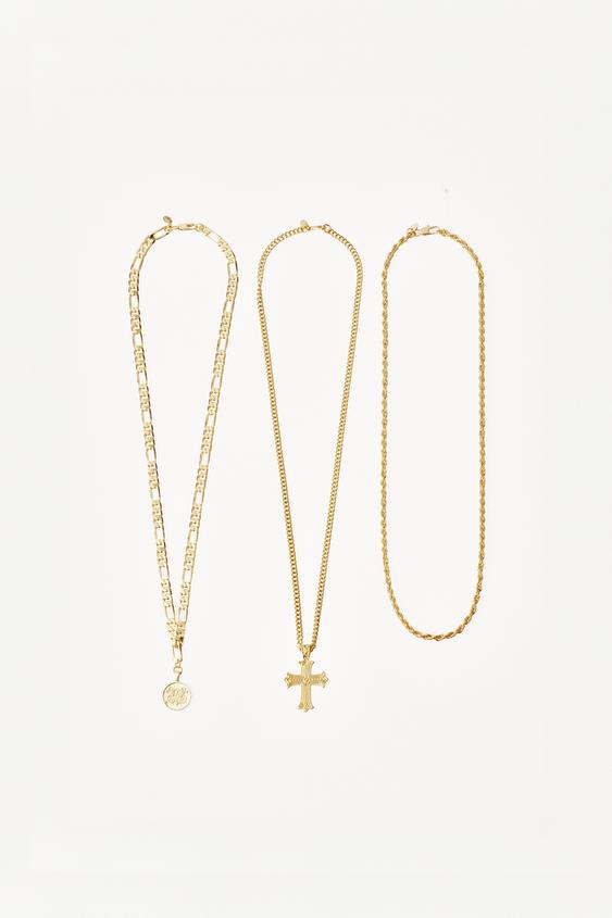 3-PACK OF COMBINED NECKLACES WILLY CHAVARRIA X ZARA from Zara - $59.90