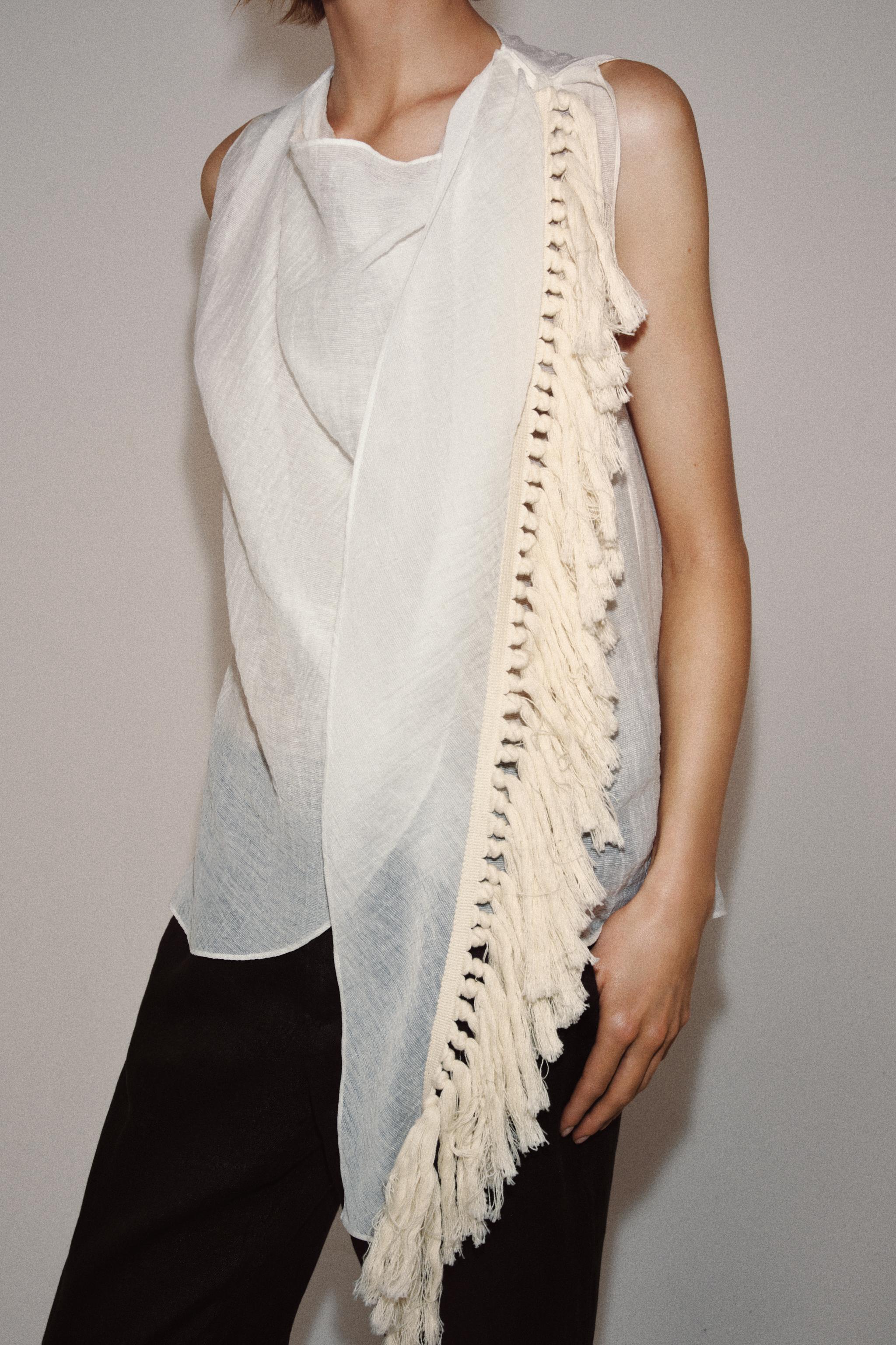 FRINGED TOP ZW COLLECTION