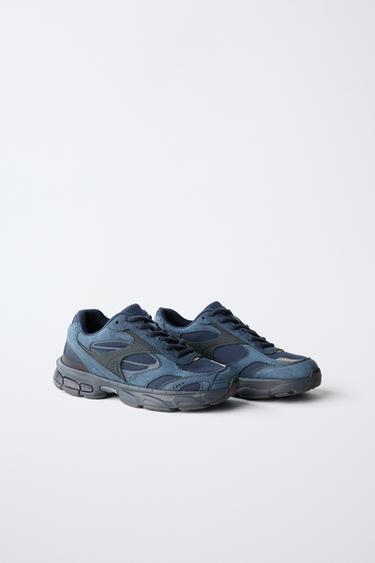 MULTI-PIECE TRAINERS - Blue by Zara