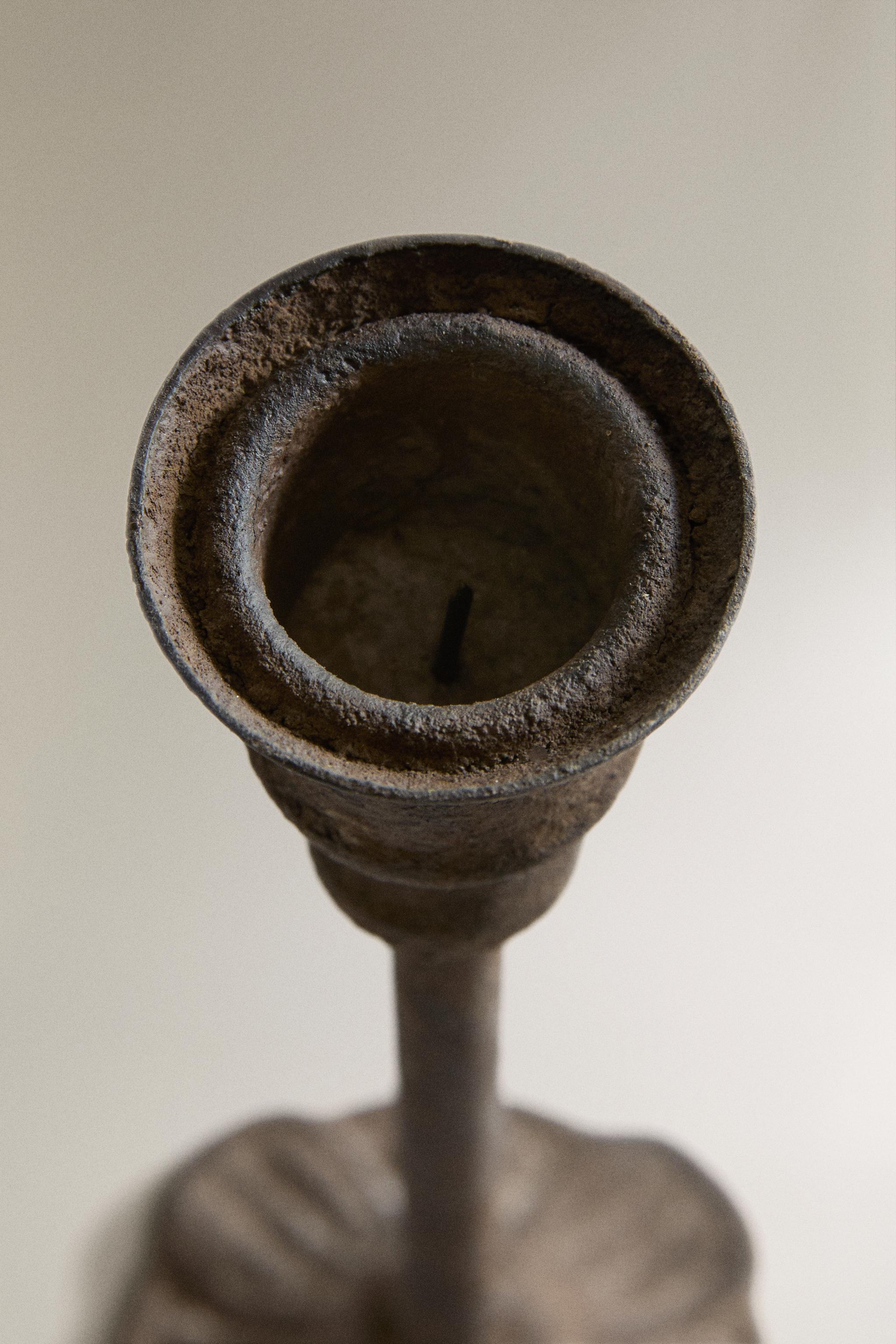 IRON CANDLESTICK