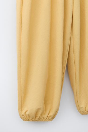 PANTALON BALLON - Jaune de Zara - Image 3