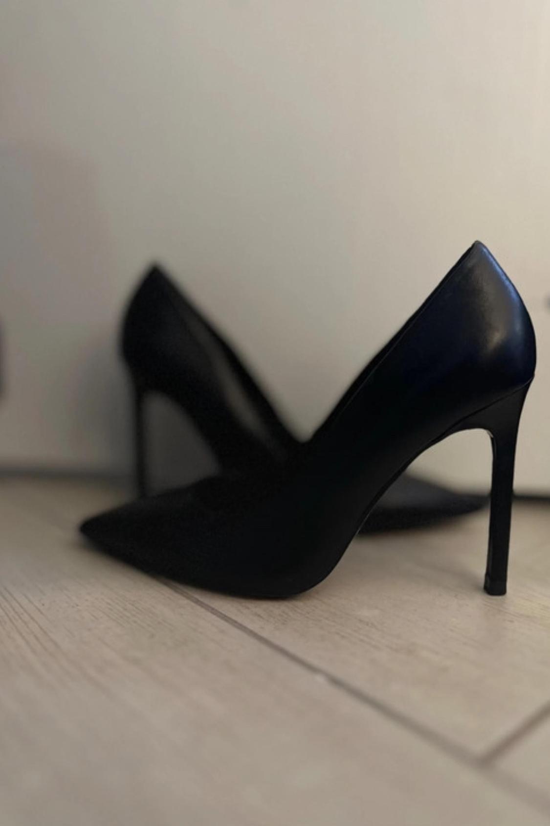 LEATHER HIGH-HEEL SHOES - Image 2