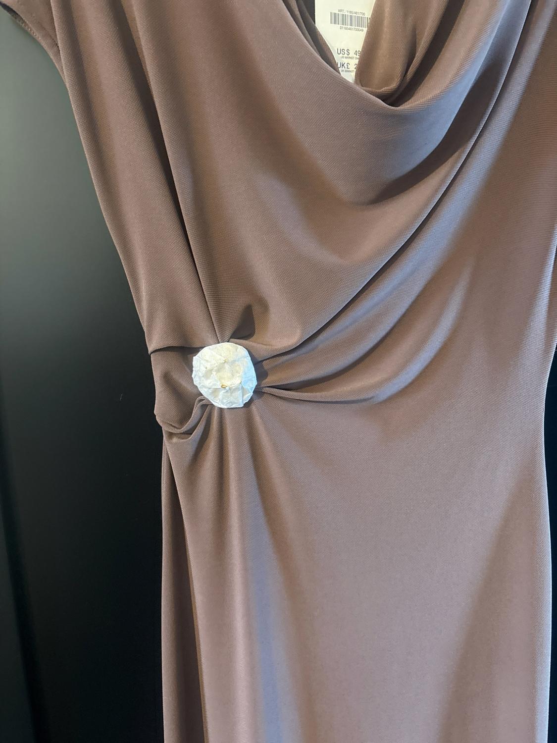 DRAPED DRESS WITH HARDWARE - Image 2