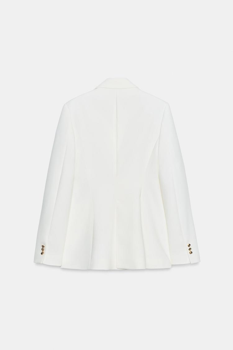Blazer cruzado con hebilla 6