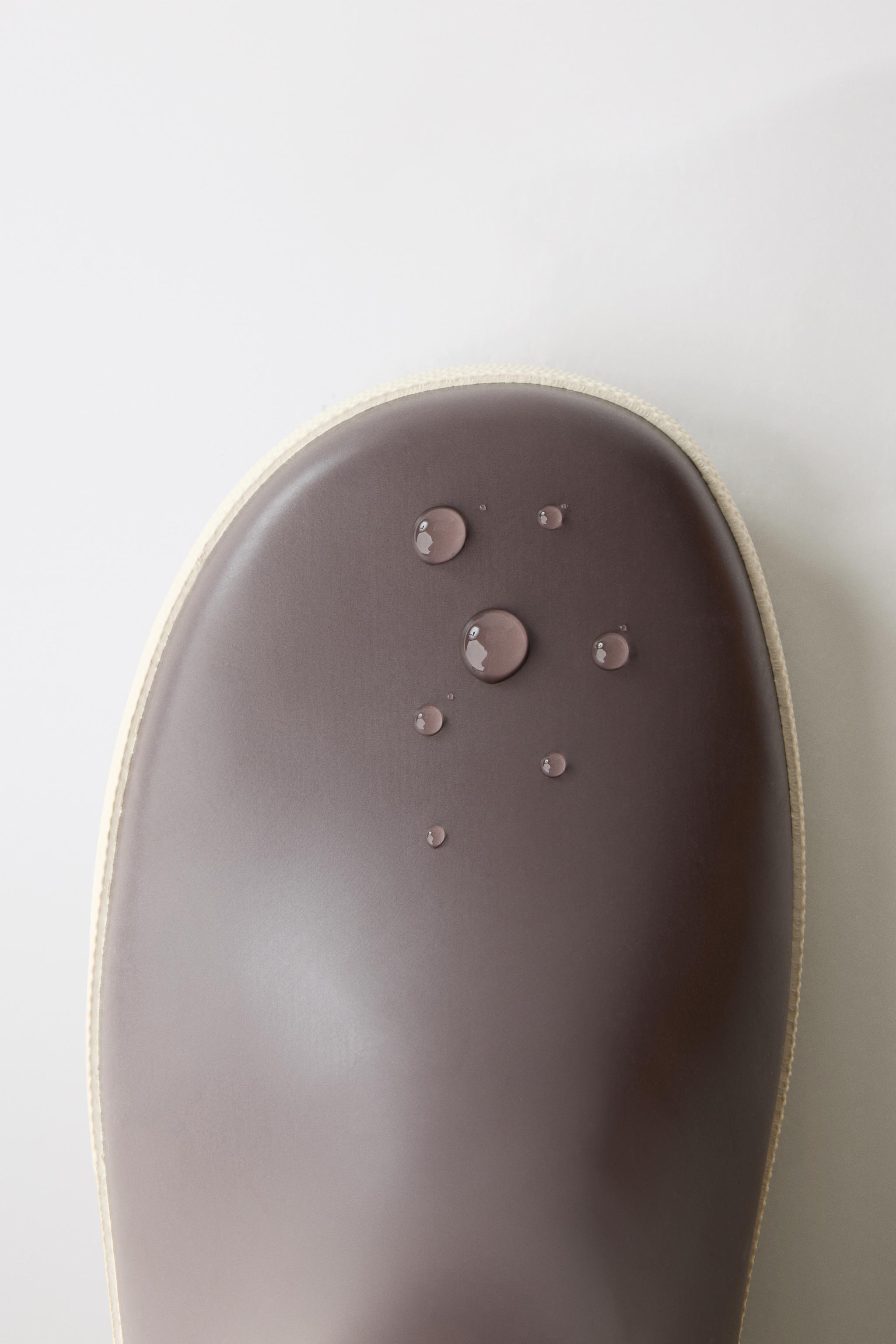 COLOR BLOCK RAIN BOOTS