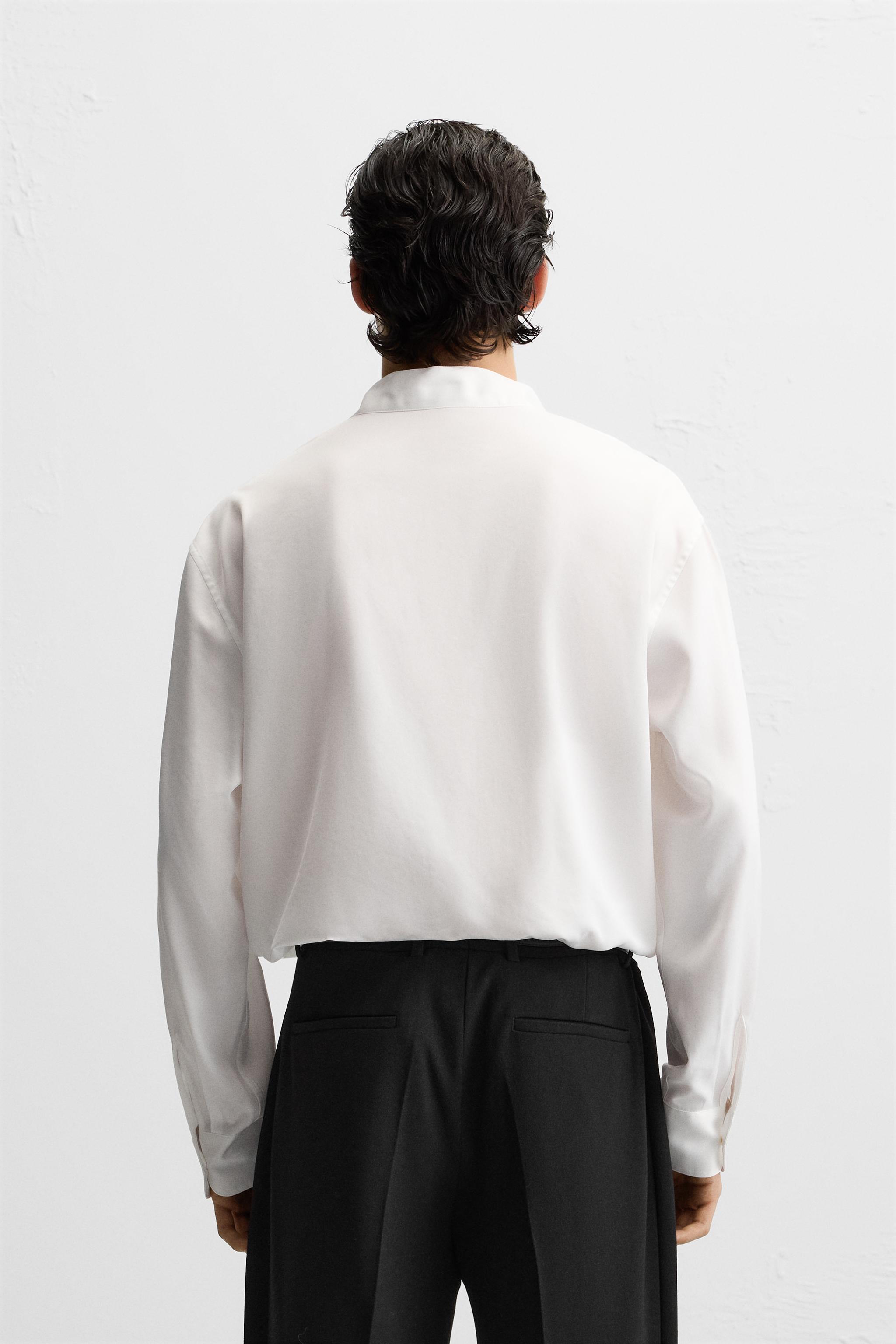 CHEMISE FLUIDE À NOEUD