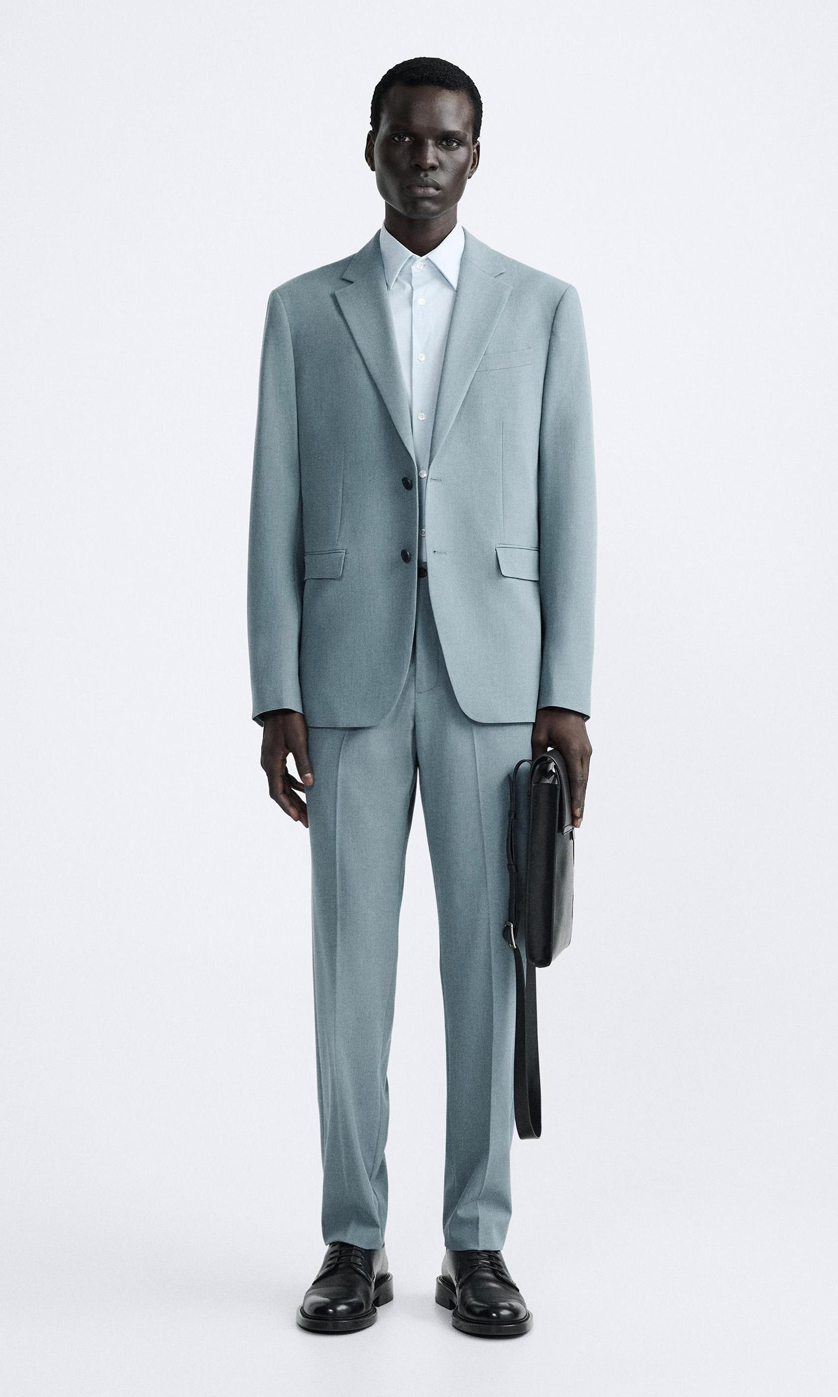 Zara suits deals for men