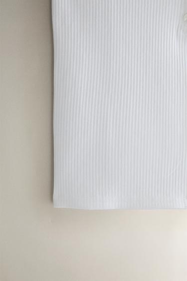 VEST TOP WITH BUTTONS - White by Zara - Image 3