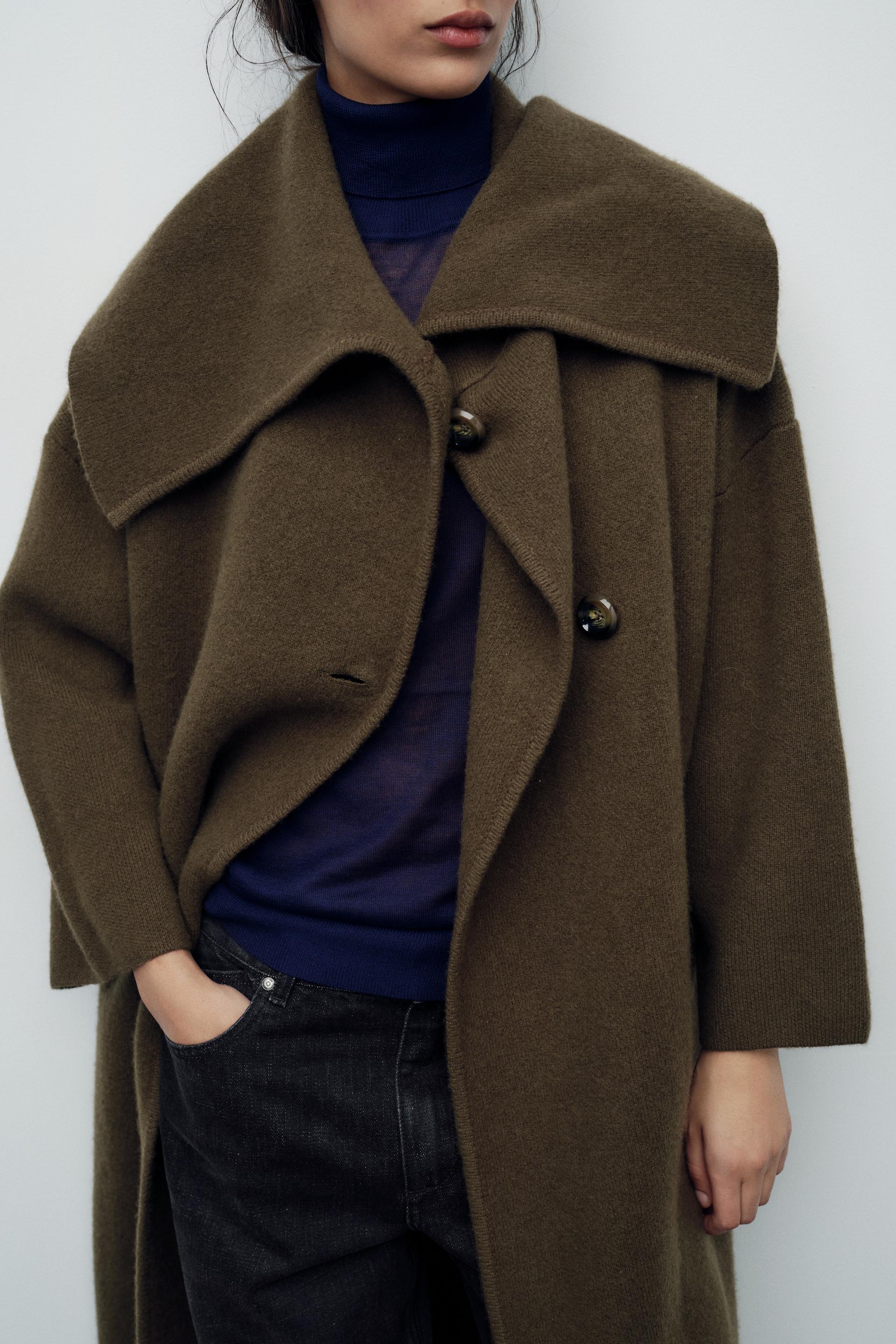 ZARA deals Coat Sweater