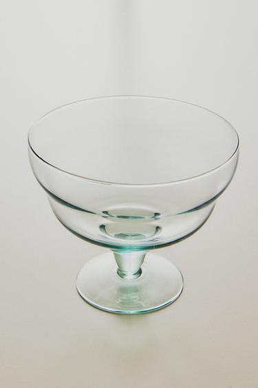 FRUGTSKÅL I GLAS - havgrøn fra Zara