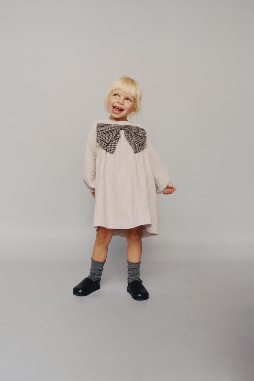 美品】ZARA kids ほそ baby 80センチ ジャンパースカート ピンク