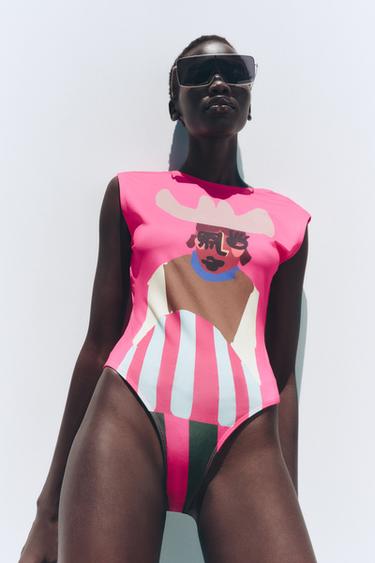 BODY JUSTINE FRANCO - Fuchsia de Zara - Image 0