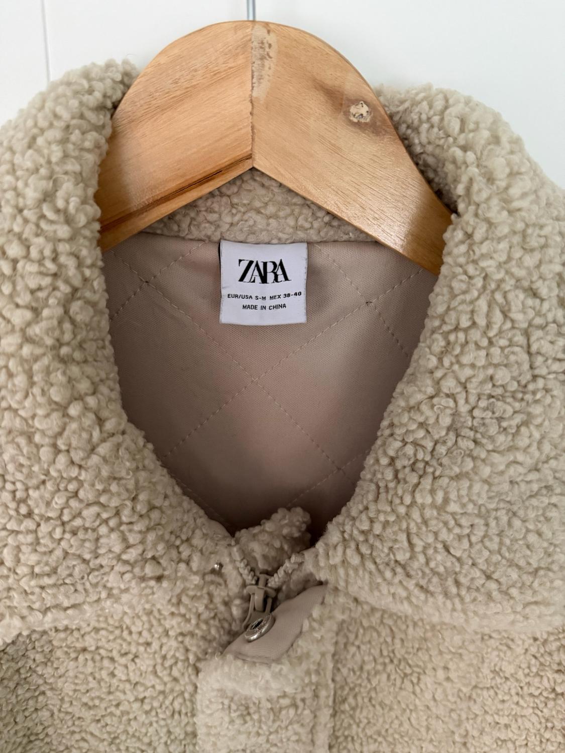 FAUX SHEARLING JACKET WITH POCKETS - Image 3