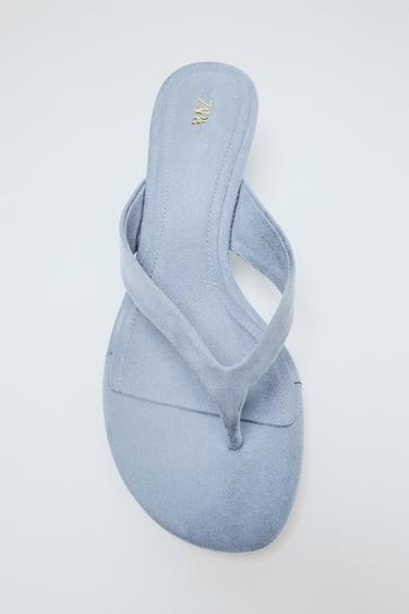 WEDGE SANDALS - Blue by Zara