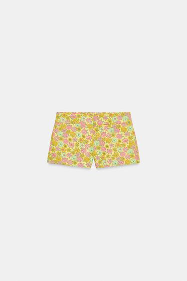 SHORT MINI FLEURS - Multicolore de Zara - Image 4