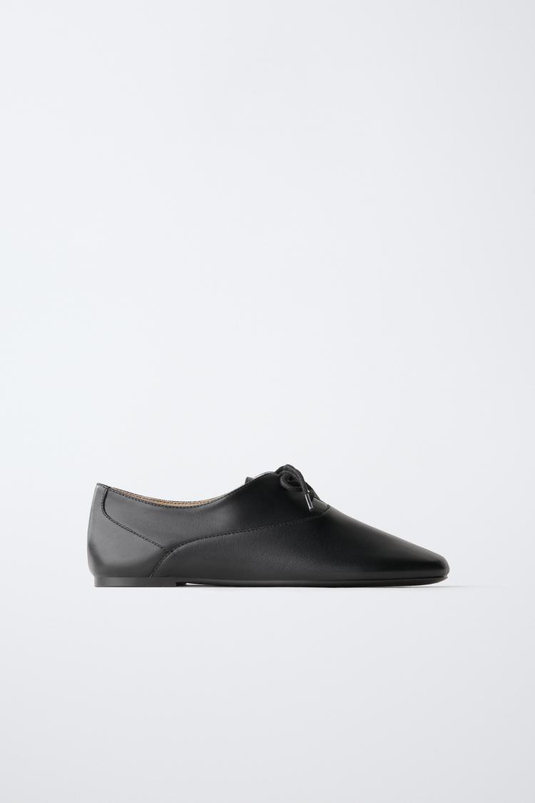 Blucher piso fino piel