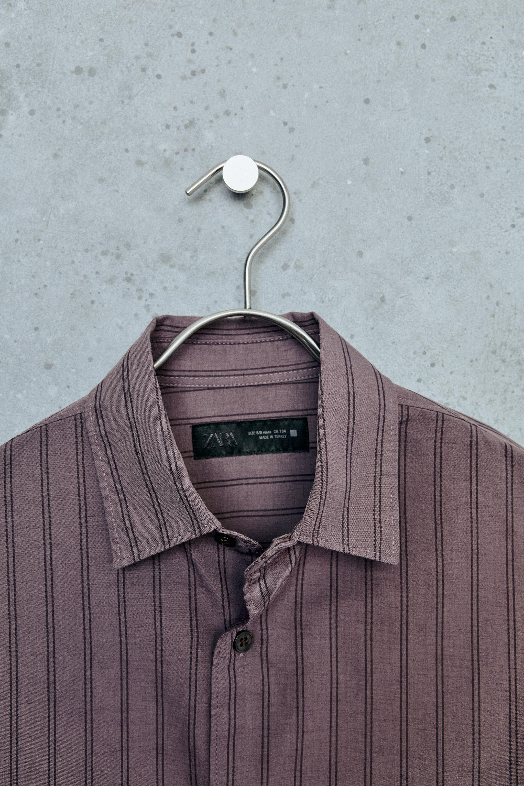STORIESZ - CHEMISE RAYURES AVEC MODAL ET COTON