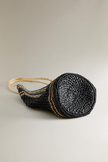 PAPER TOTE BAG - Two-tone by Zara - Image 3