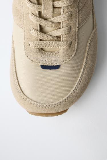 BASKET DE SPORT BAREFOOT - Blanc écru de Zara - Image 4