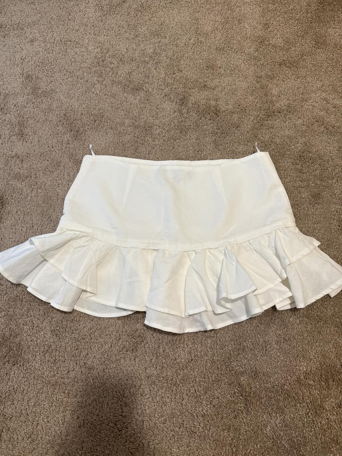 RUFFLED MINI SKIRT - Image 3
