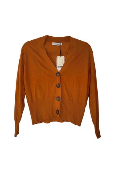 TAN CARDIGAN