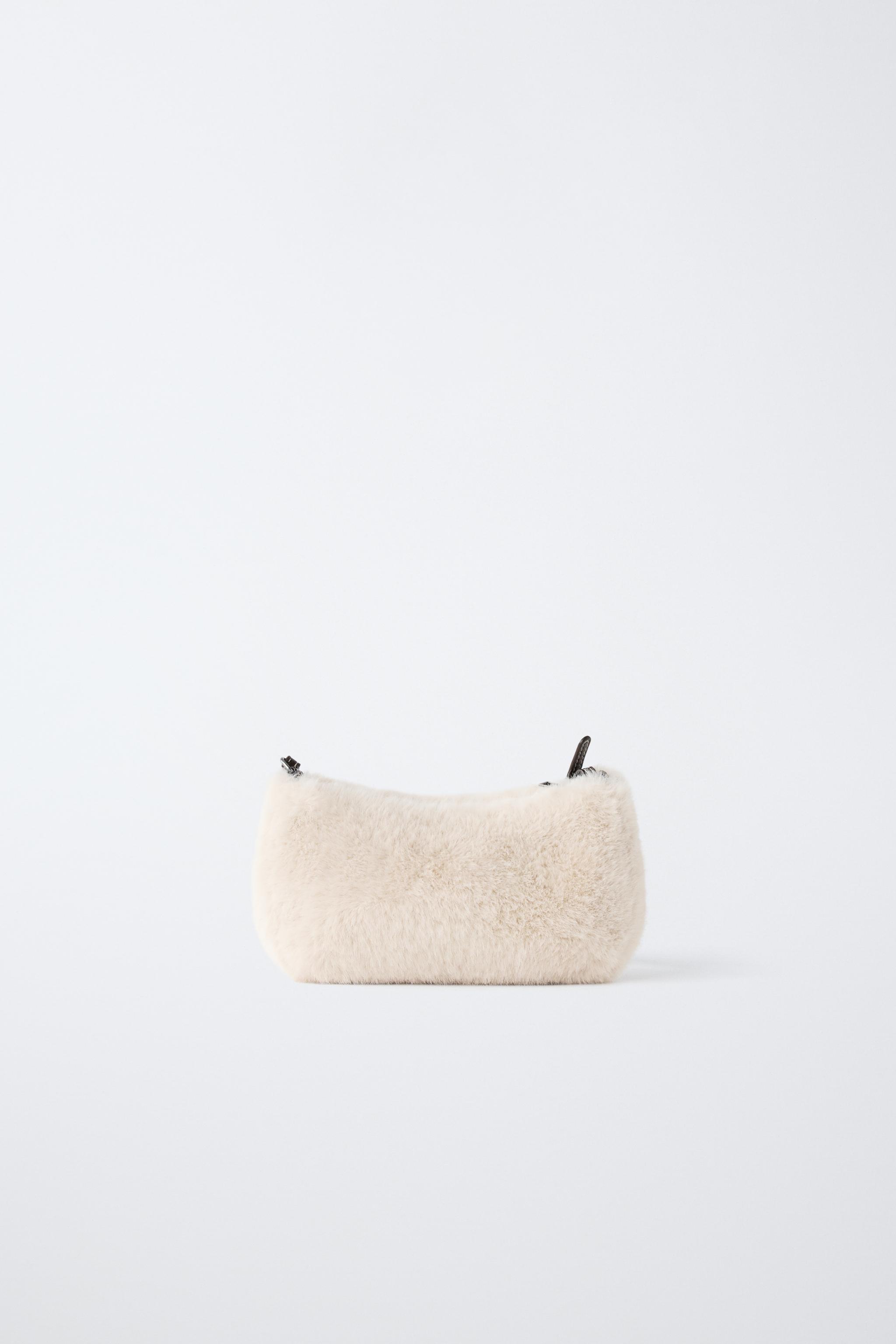 SAC SHOULDER EFFET FOURRURE
