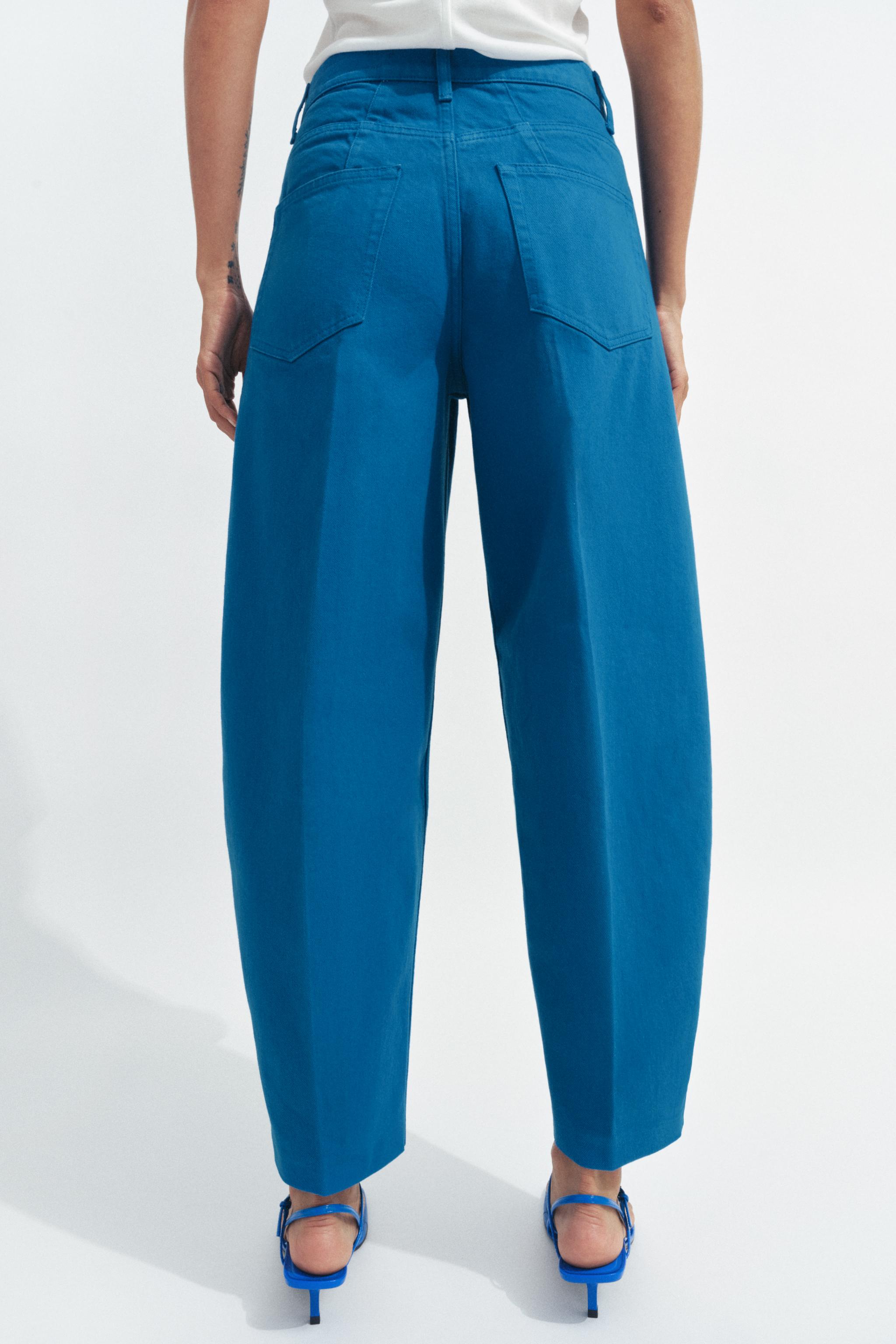 ZW COLLECTION TAPERED HIGH WAIST JEANS