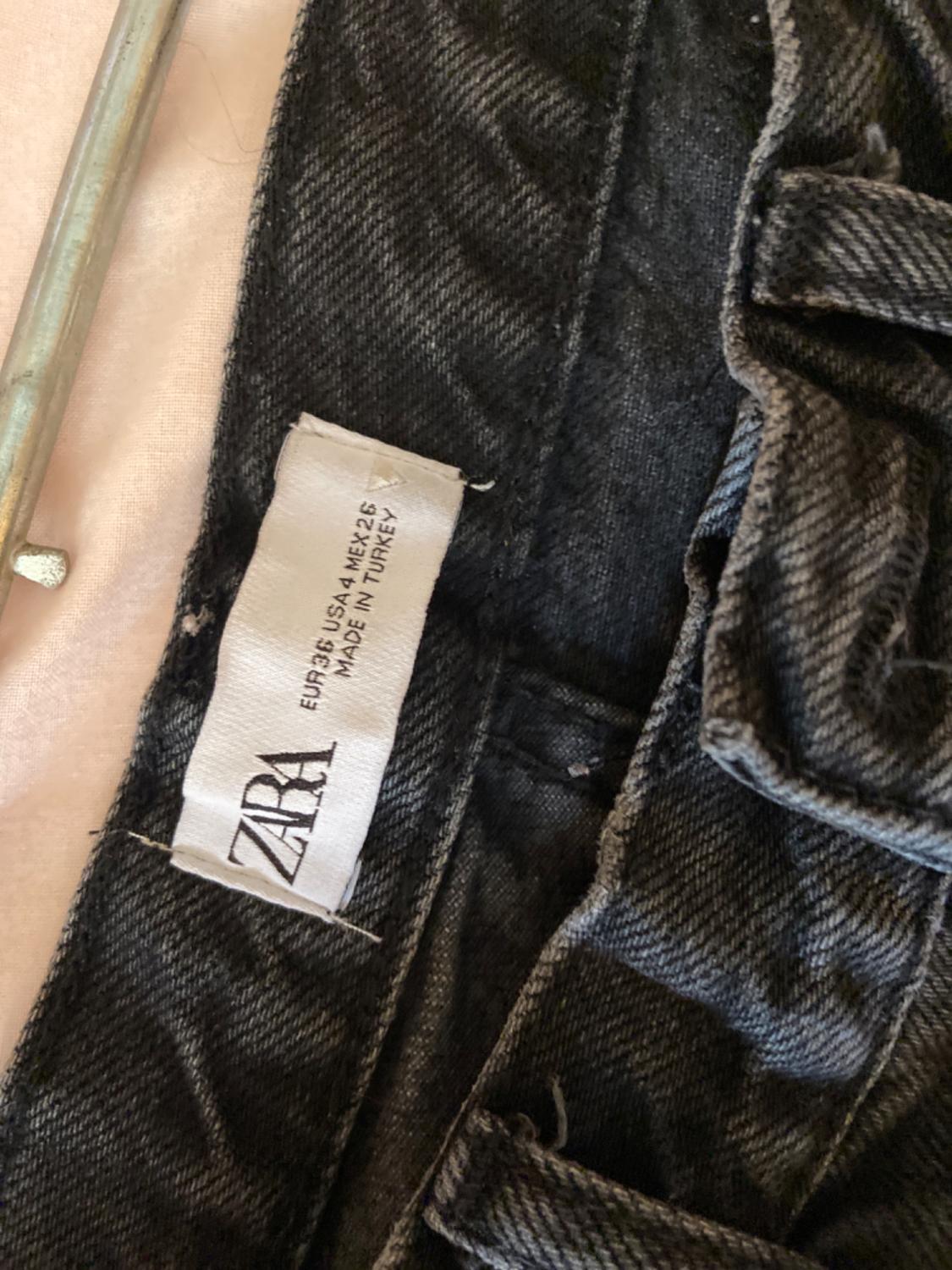 SPLIT WIDE-LEG JEANS - Image 3