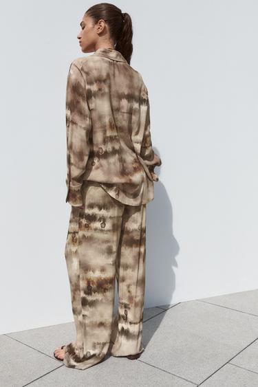 TIE-DYE TROUSERS - Multicoloured by Zara - Image 2