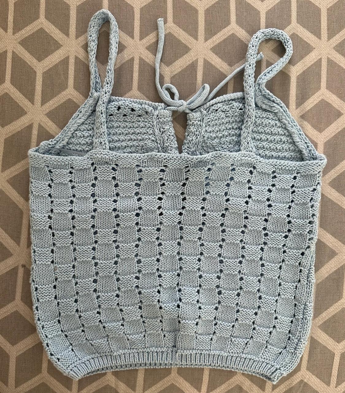 POINTELLE-KNIT TOP - Image 2