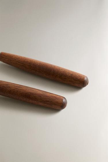 ENSEMBLE COUVERTS SALADE BOIS (LOT DE 2) - Beige clair de Zara - Image 2