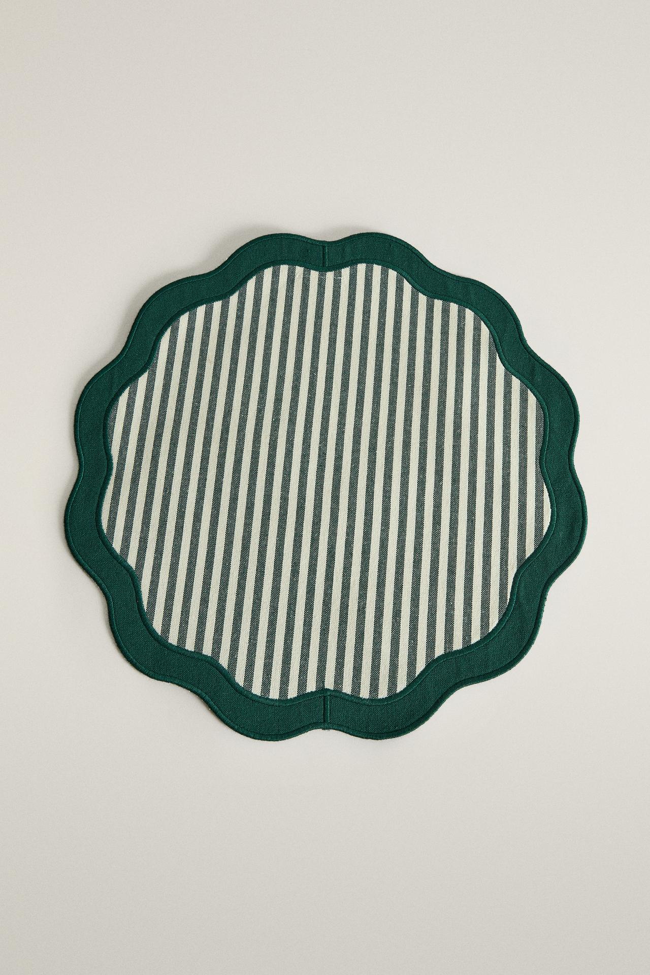 CHRISTMAS STRIPED PLACEMATS (PACK OF 2)