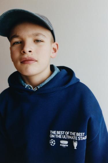 UEFA CHAMPIONS LEAGUE® HOODIE - Blue by Zara