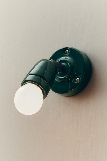 LAMPE | APPLIQUE MURALE CÉRAMIQUE - Vert de Zara