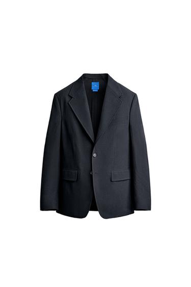 TRAJE-BLAZERRA, %100 ARTILEZKOA, AARON LEVINE X ZARA - Urdin iluna, Zara-rena