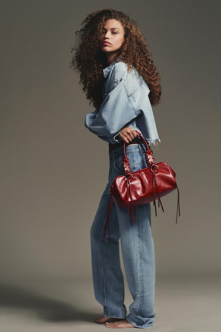 BOWLING EFFET CRAQUELÉ PASSÉS Rouge ZARA France