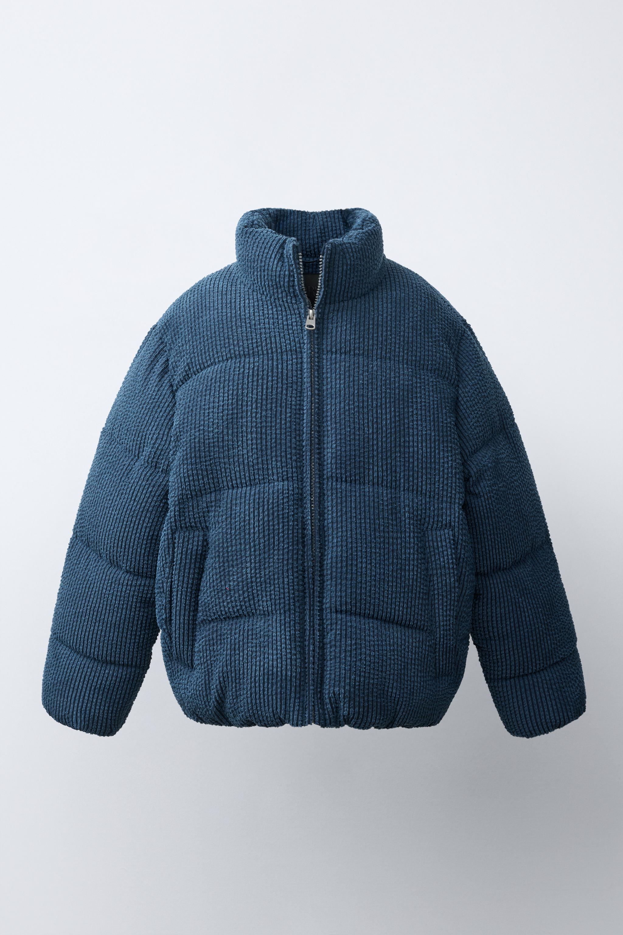 BLOUSON MATELASSÉ EN VELOURS CÔTELÉ