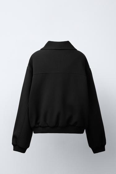 POCKET BOMBER JACKET - Black by Zara - Image 3