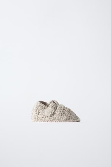 حذاء صندل - أزرق الخاص بـ Zara