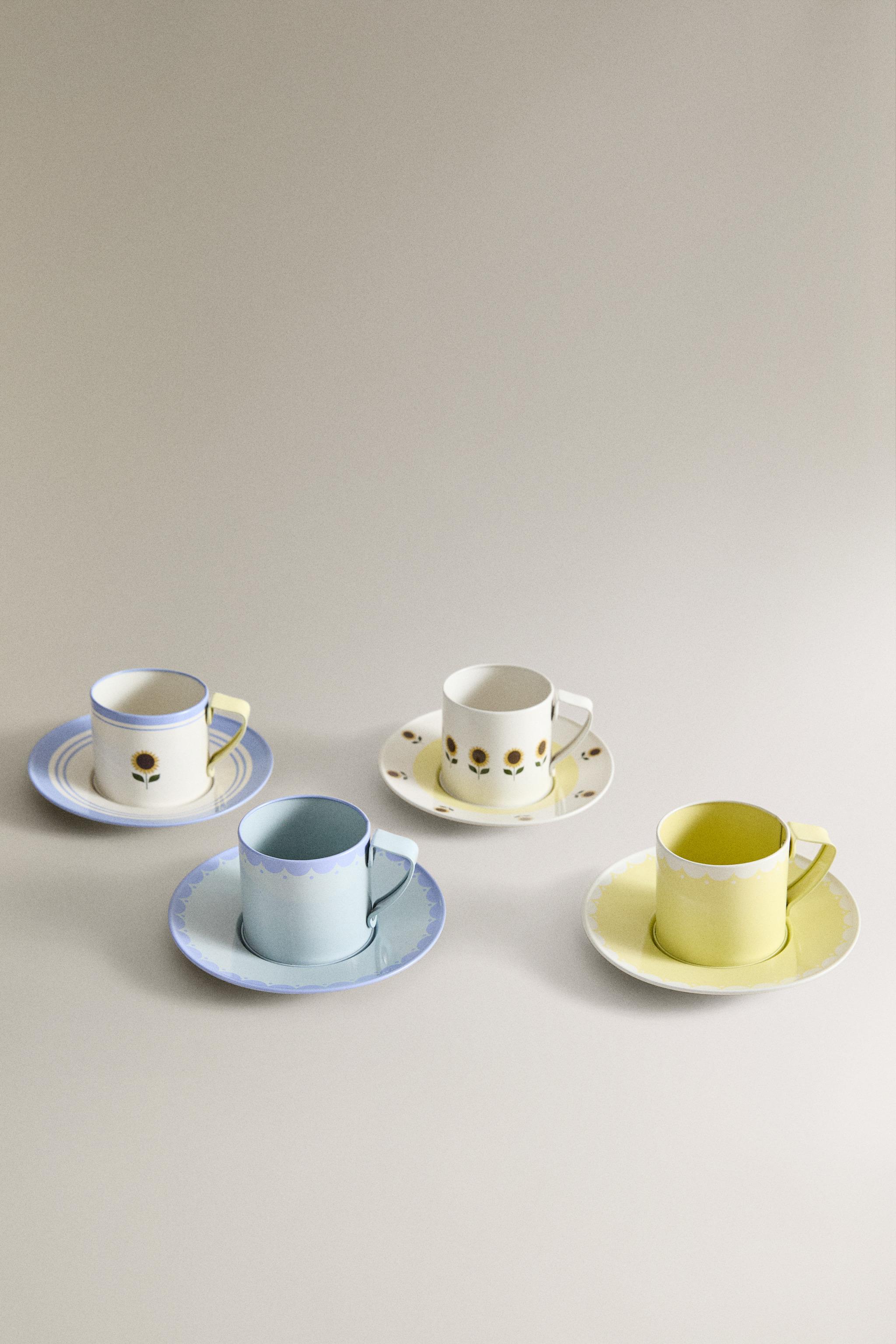 KIDS' METAL TABLEWARE TOY SET — Multicolored