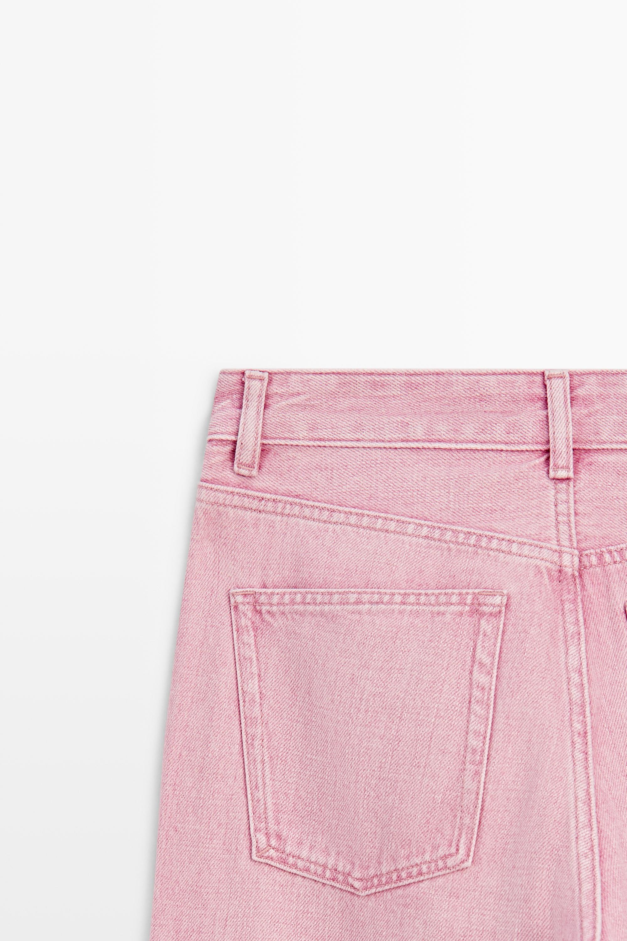 Jean straight taille basse