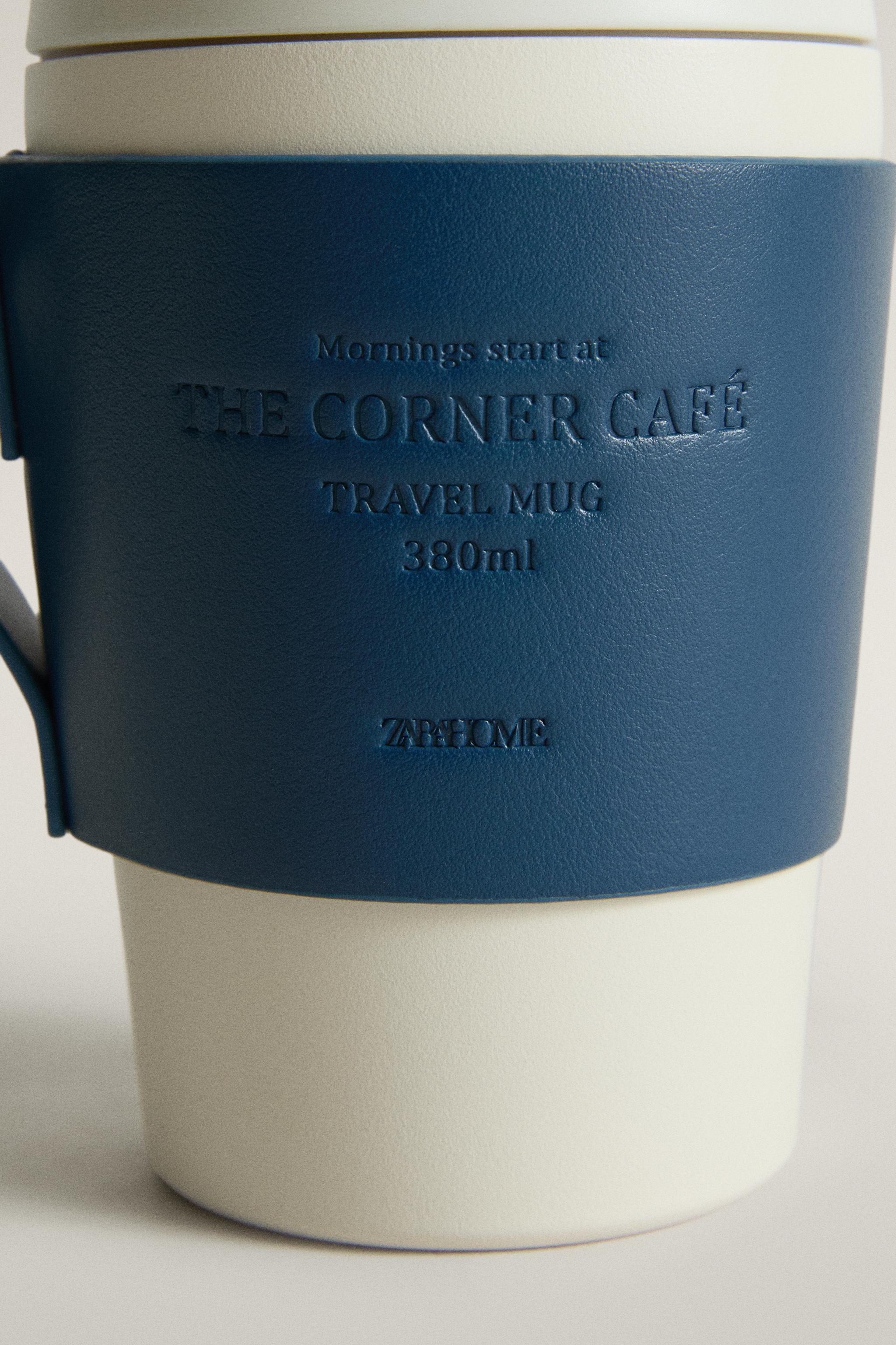 TASSE AVEC COUVERCLE ET BANDE