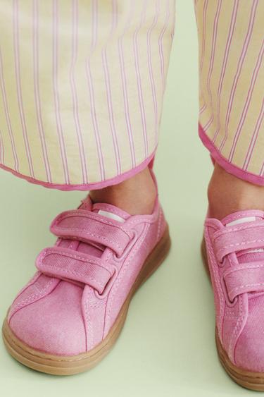 TÉNIS TÊXTEIS BAREFOOT - Rosa da Zara