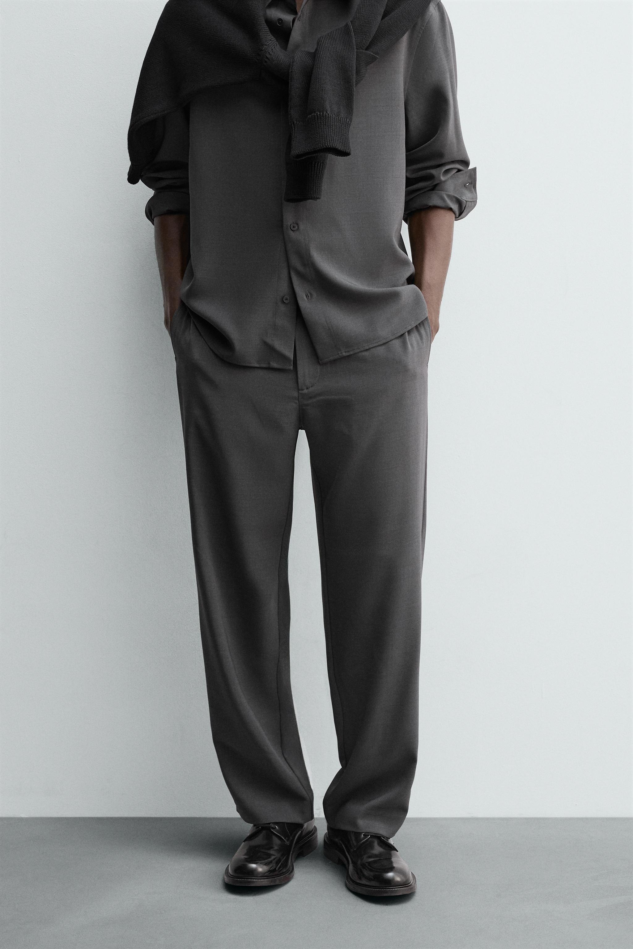 パンツ (グレー・灰色) | メンズ | 最新コレクション | ZARA 日本