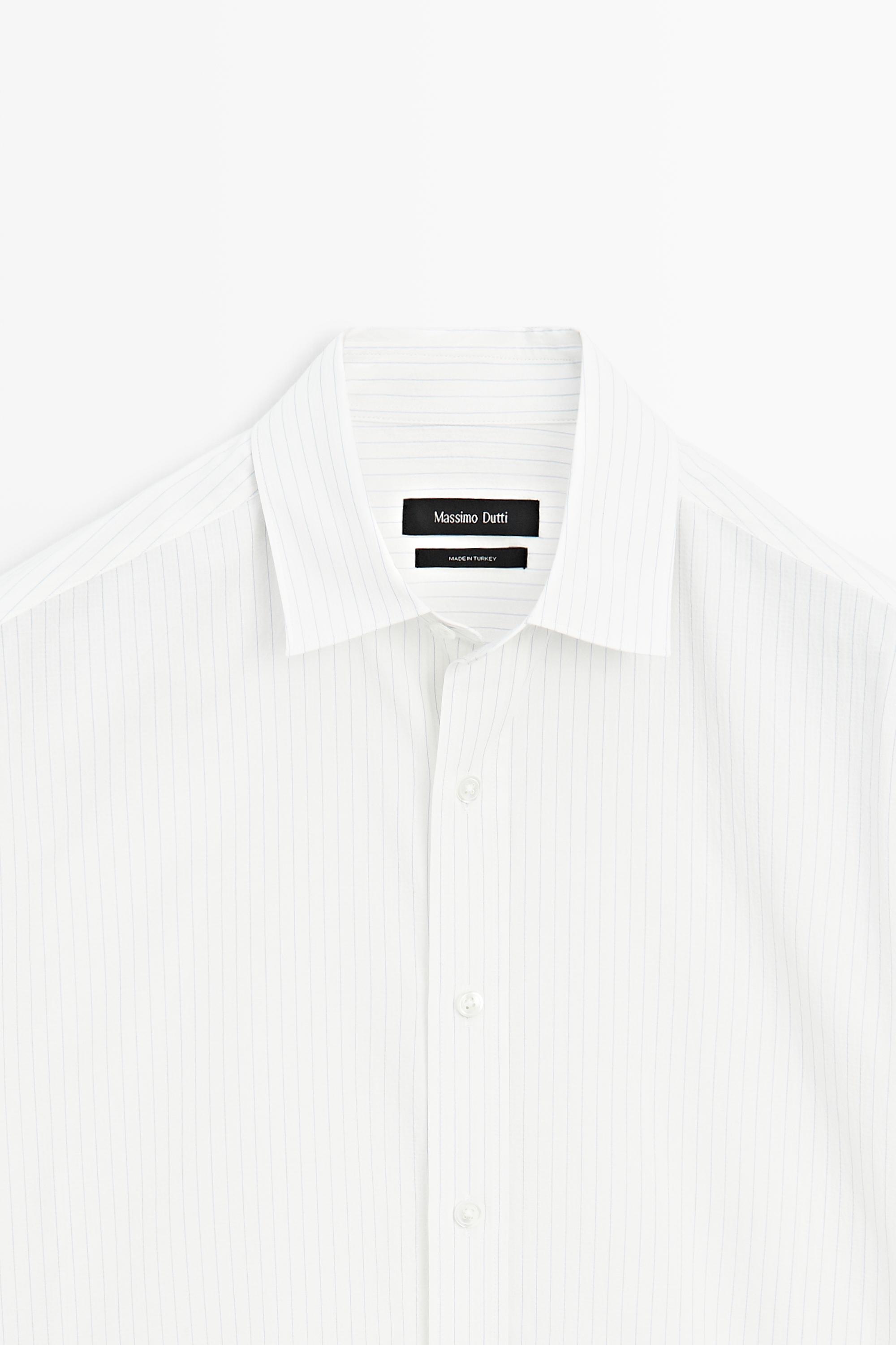 100% cotton striped shirt